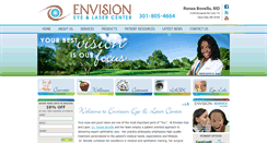Desktop Screenshot of envisioneyeandlaser.com